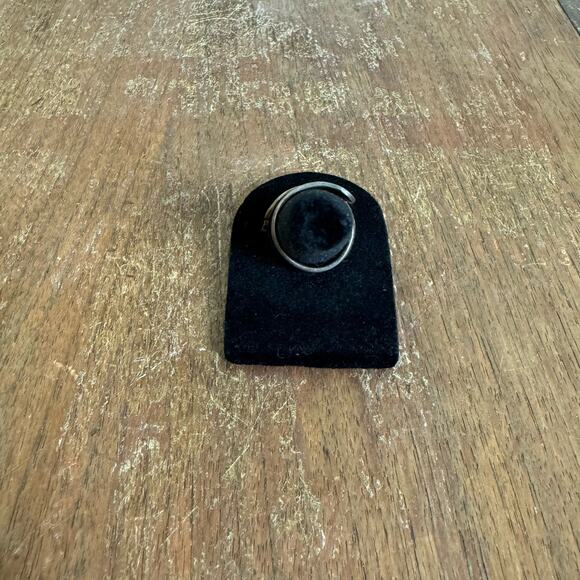 Vintage Wm. A.‎ Rogers Oneida Silver floral detail Spoon Wrap Ring Size 3.5 - Picture 3 of 7